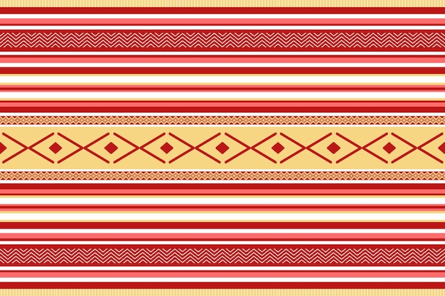 a red and yellow pattern with a design in the middle