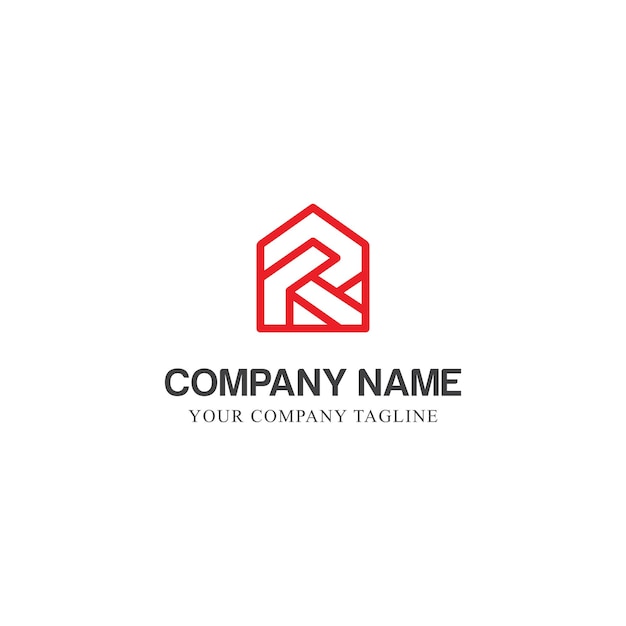 Regular House Logo Template