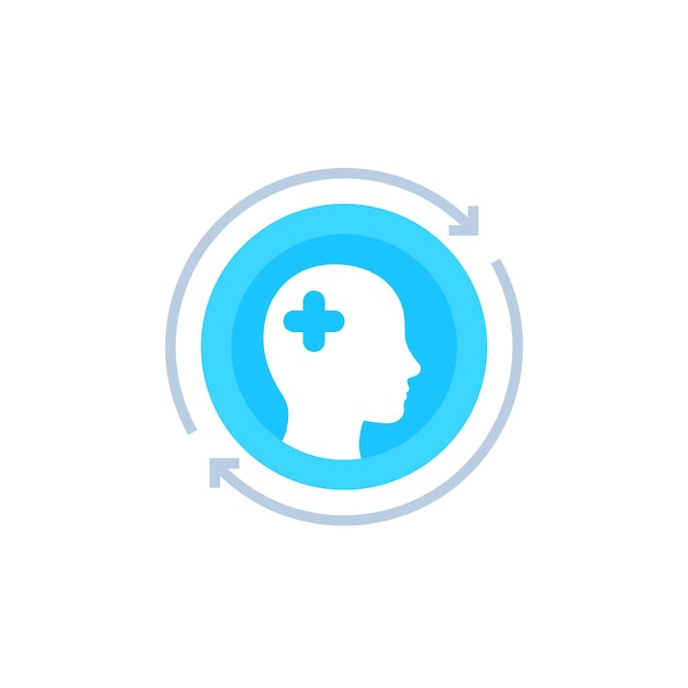 Rehab or recovery vector icon