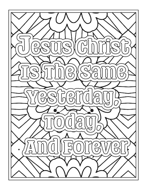 Religious Quotes Coloring Pages for Kdp Coloring Pages