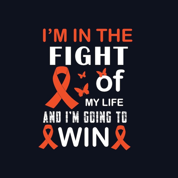 Renal Cancer Awareness Tshirt Design