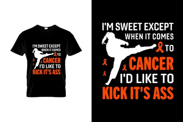 Renal cancer TShirt Design or Renal cancer poster Design Renal cancer Quotes Renal cancer Typogr