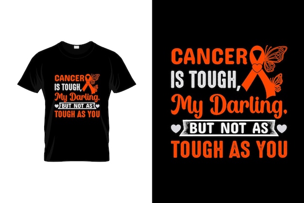 Renal cancer TShirt Design or Renal cancer poster Design Renal cancer Quotes Renal cancer Typogr