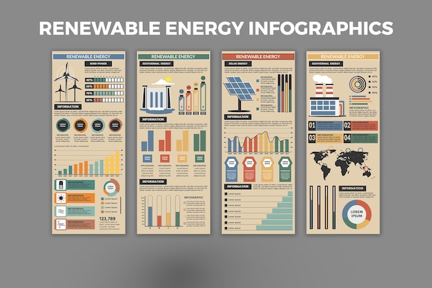 Renewable Energy Infographic Template