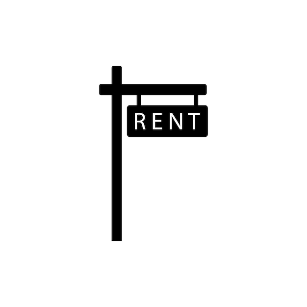 Rent icon vector