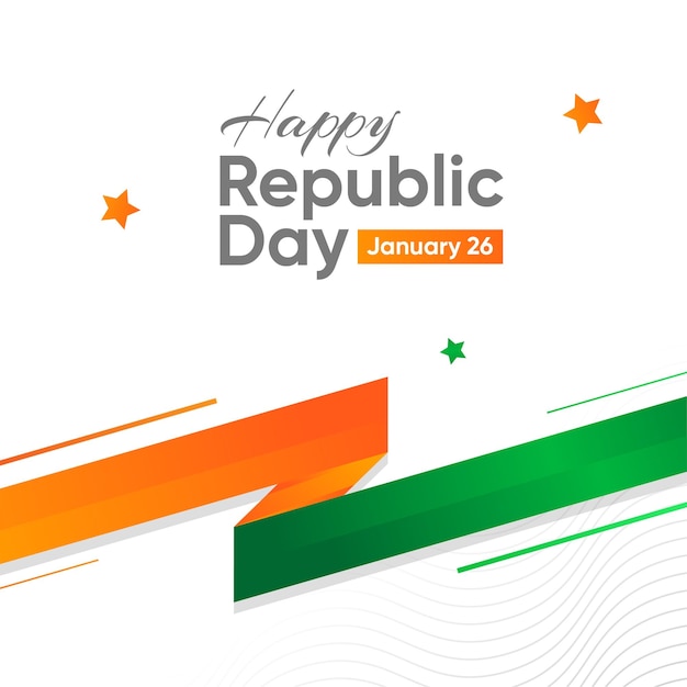 Republic day India background design