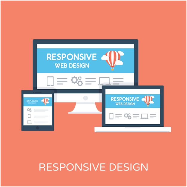 Responsive Design Flat Vector Icon