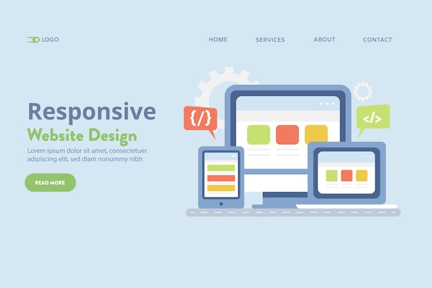 Responsive website design