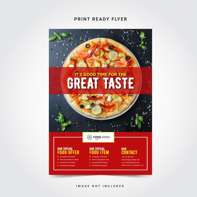 Restaurant Flyer template