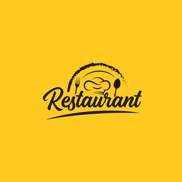 Restaurant and food logo design template