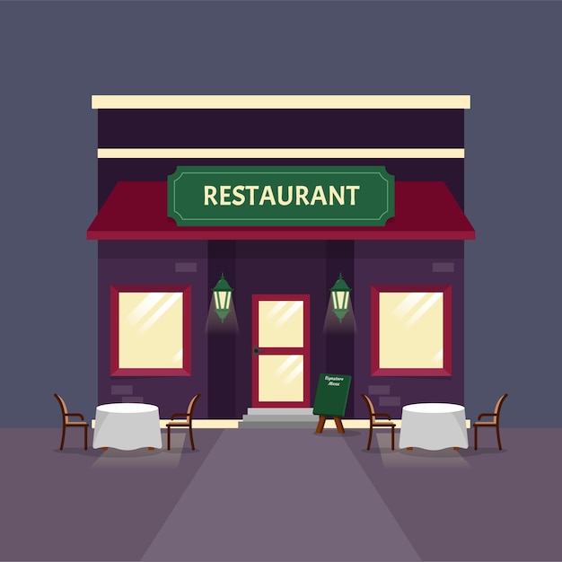 Restaurant Illustration