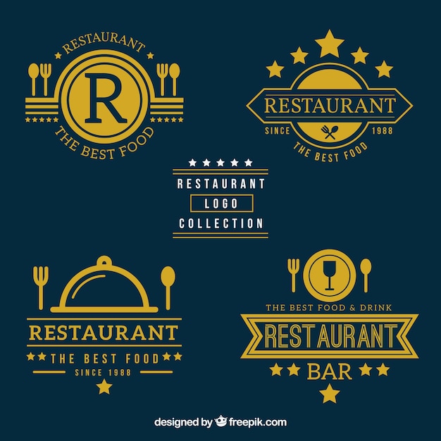 Restaurant logo collection