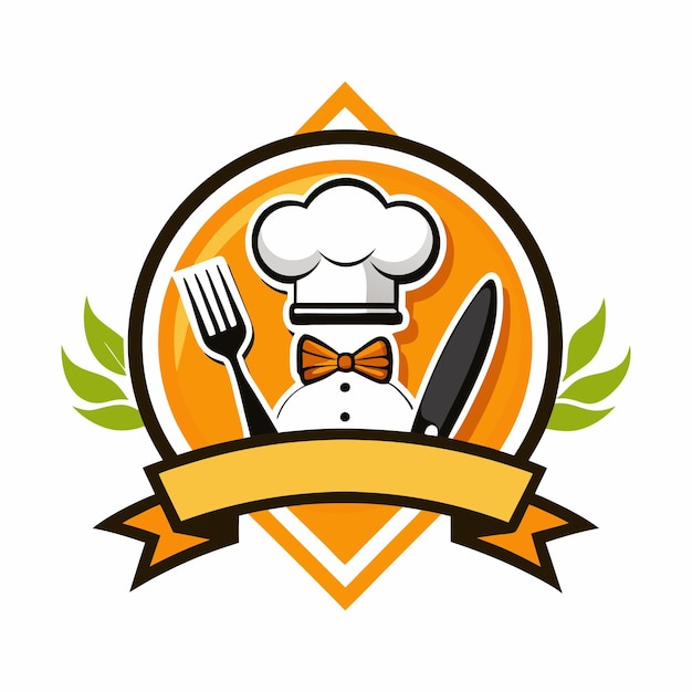 A Restaurant logo design vector illustration