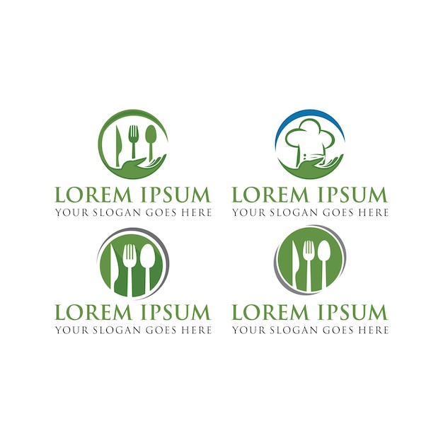 Restaurant logo food logo vector