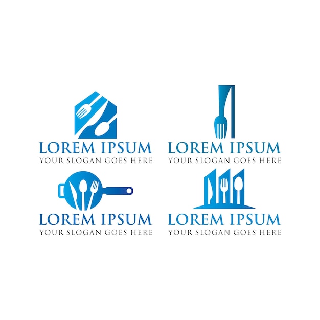 Restaurant logo food logo vector