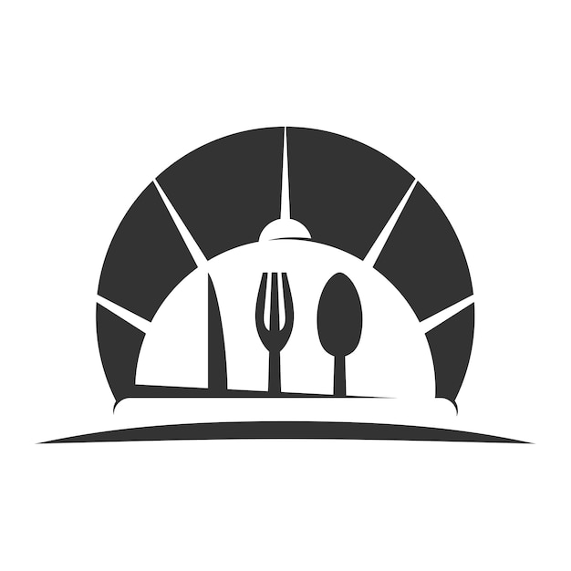 Restaurant logo template Icon Illustration Brand Identity vector