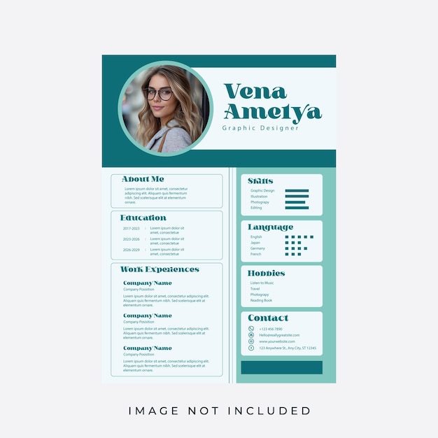 Resume and CV Template Design