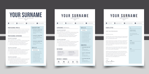 Resume CV Template