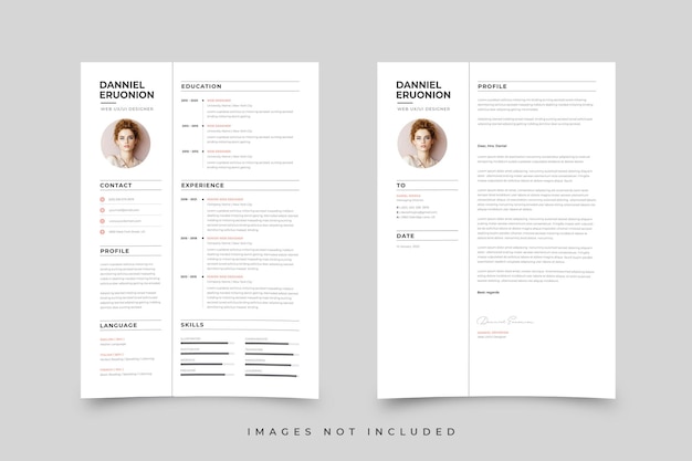 Resume and Letterhead Template