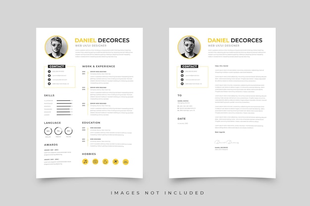 Resume and Letterhead Template