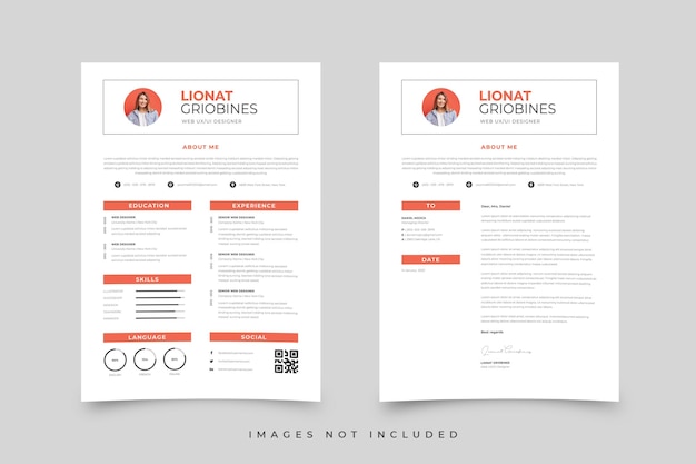 Resume and Letterhead Template