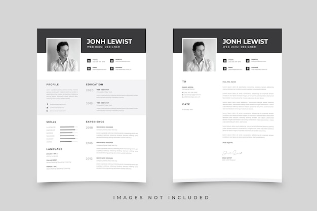 Resume and Letterhead Template