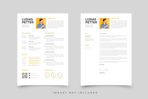 Resume and Letterhead Template