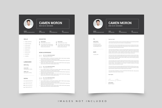 Resume and Letterhead Template