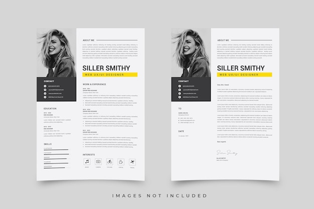 Resume and Letterhead Template