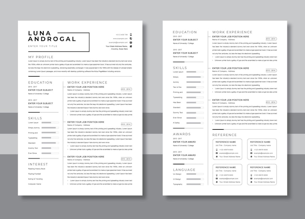 Resume Template