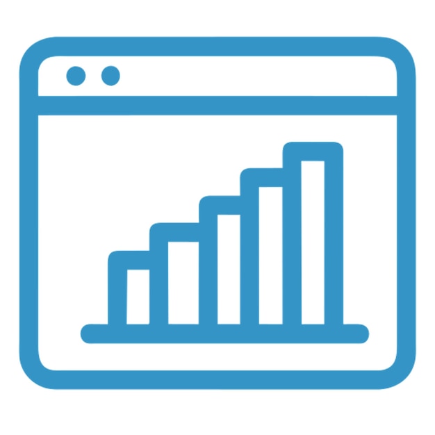 retail analytics pictogram