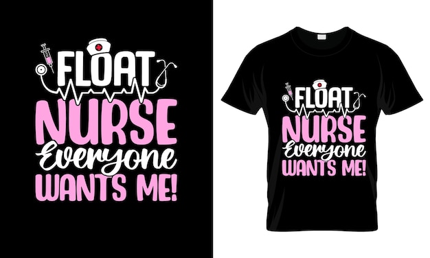 Vector retired nurse official discharged colorful graphic tshirt nurse tshirt design