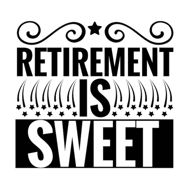 Retirement SVG Design