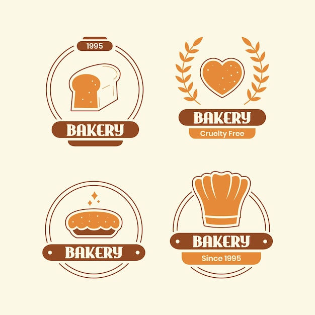 Retro bakery logo