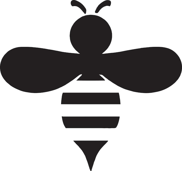 Retro Beehive Logo Symbol