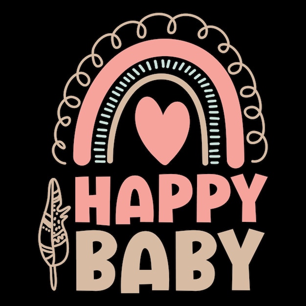 Retro Boho Baby Design