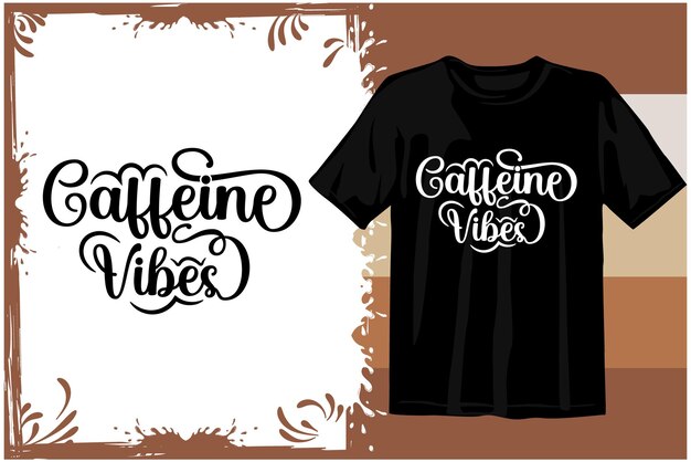 Retro Coffee t shirt design. Wavy Coffee svg. typography coffee design vector graphics