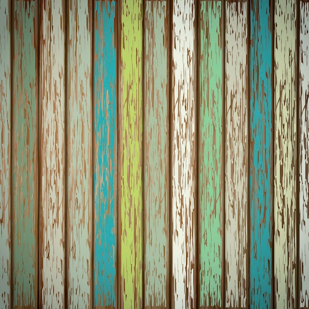 retro colorful wooden texture background