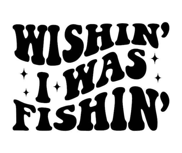 Retro Fishing Svg Design File