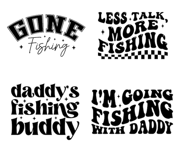 Retro Fishing Svg Design File