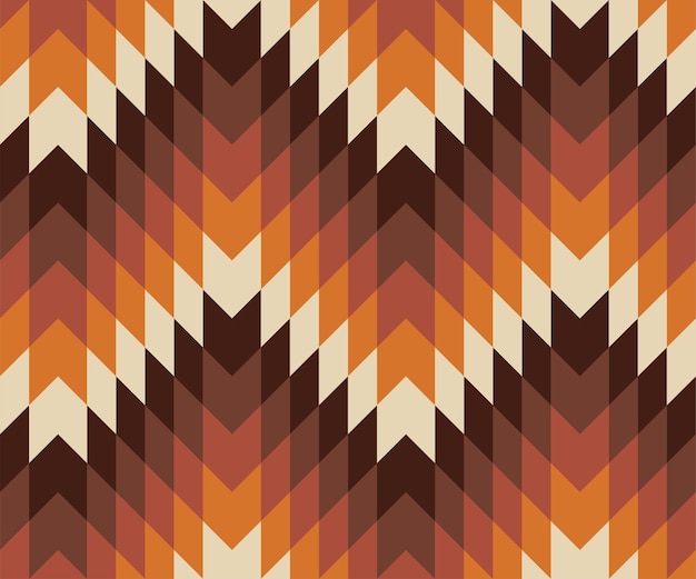 Retro geometric herringbone seamless pattern. Vintage chevron background.