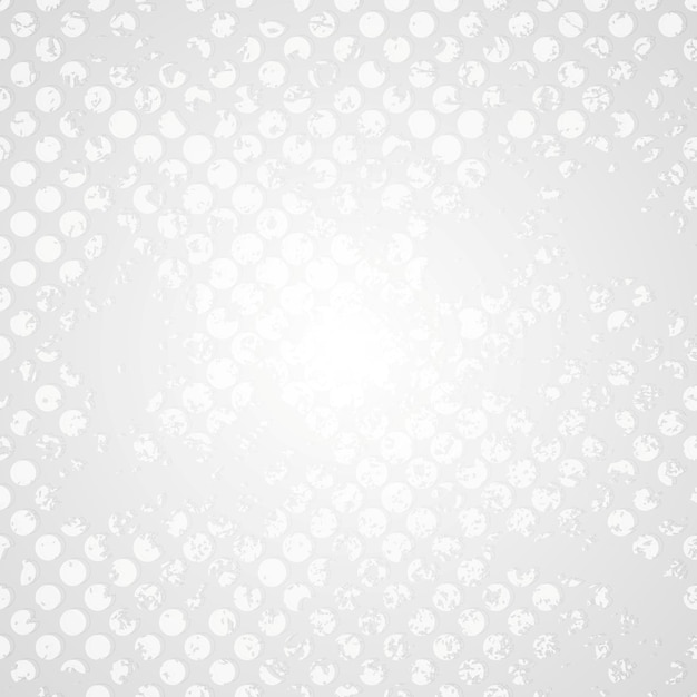 Retro grunge halftone grey vector design