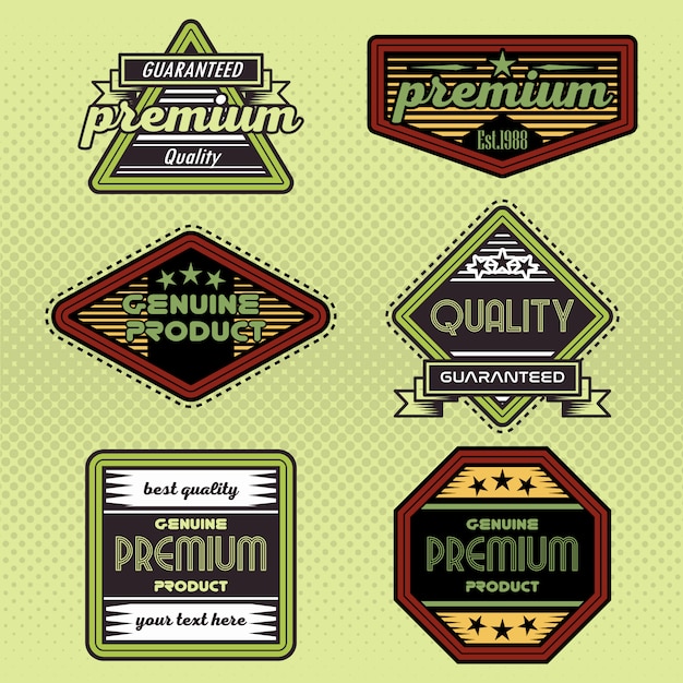 Retro logo collection