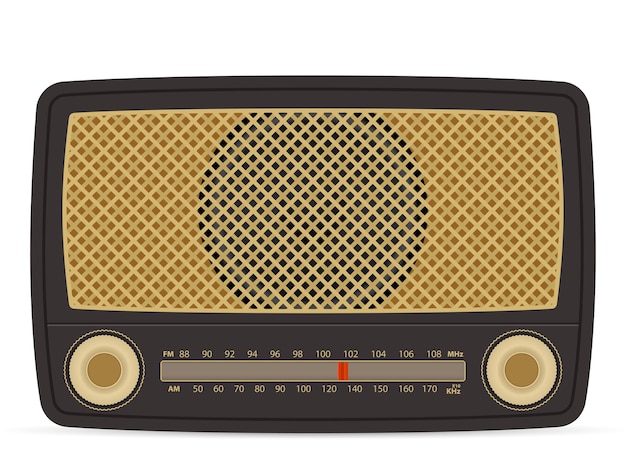 Retro radio