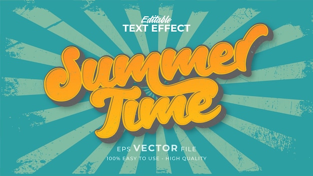 retro summer vibes text in grunge style theme