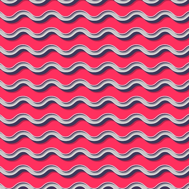 Retro zigzag pattern, abstract geometric background in 80s, 90s style. Geometrical simple illustration