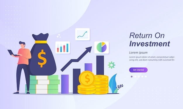 Return on investment concept