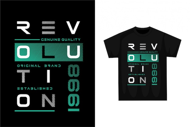 Revolution - graphic t-shirt