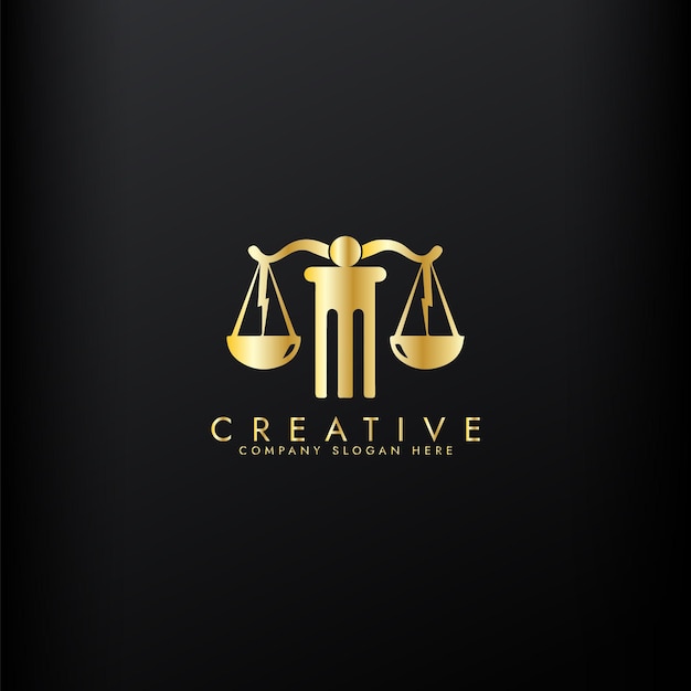 Revolution justice logo concept Law firm logo design Lawyer logo vector template