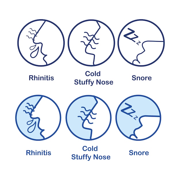 Rhinitis Cold Stuffy Nose Snore icon